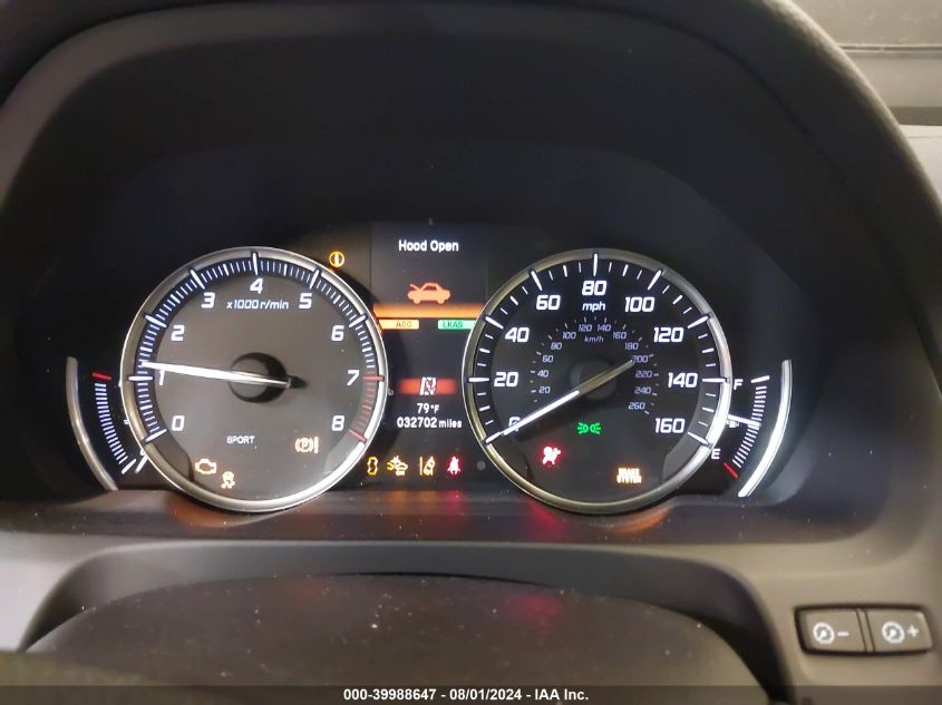 2019 Acura Tlx Standard VIN: 19UUB1F31KA009842 Lot: 39988647