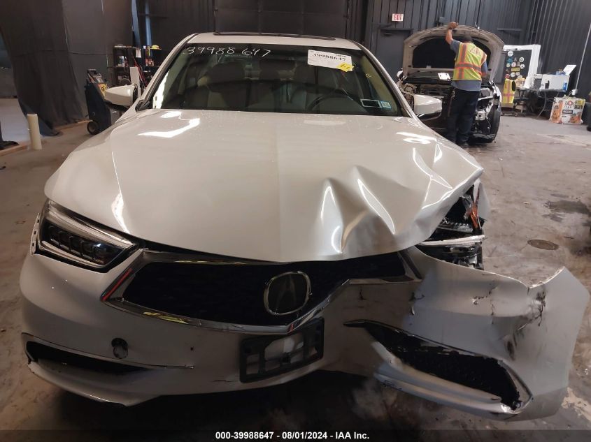 2019 Acura Tlx Standard VIN: 19UUB1F31KA009842 Lot: 39988647
