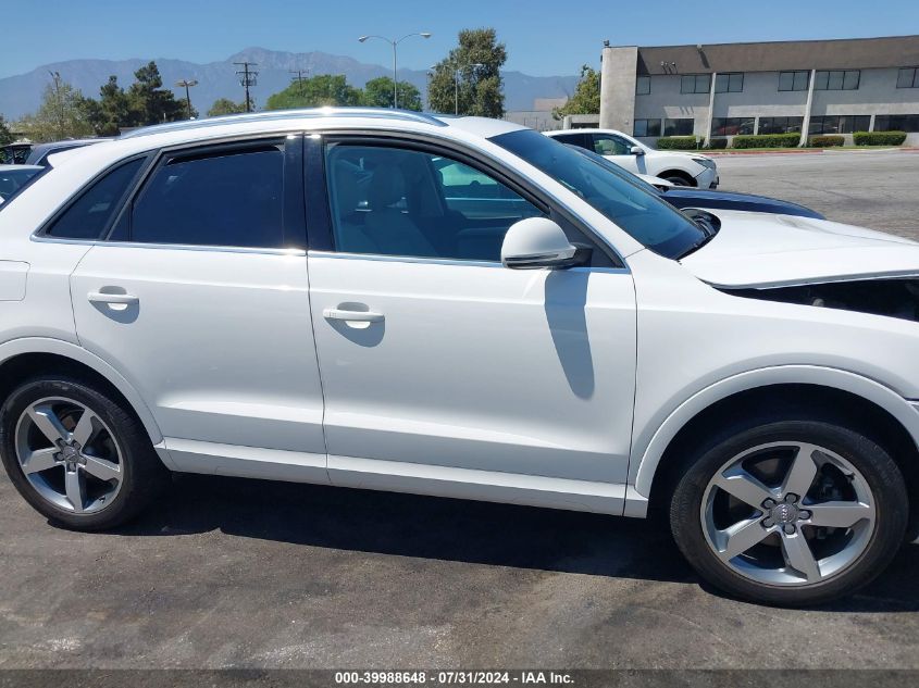 2015 Audi Q3 2.0T Premium Plus VIN: WA1GFCFS7FR007226 Lot: 39988648