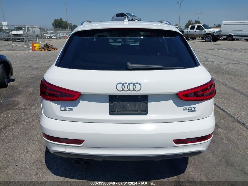 2015 Audi Q3 2.0T Premium Plus VIN: WA1GFCFS7FR007226 Lot: 39988648