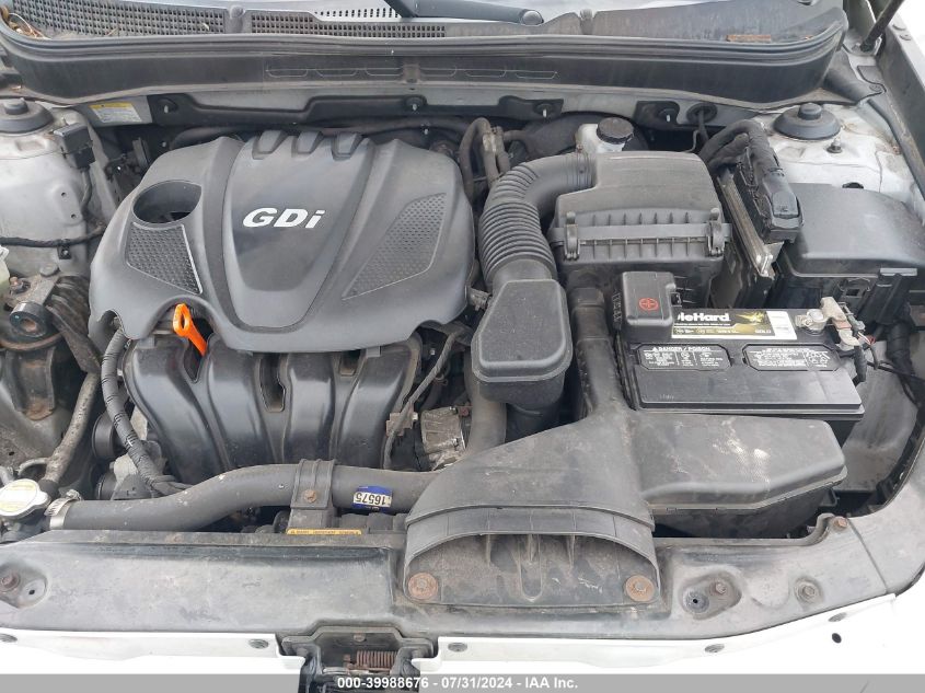 5NPEB4AC9CH309845 2012 Hyundai Sonata Gls