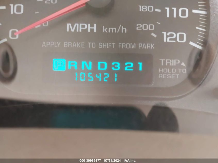 2003 Chevrolet Impala VIN: 2G1WF52EX39310349 Lot: 39988677