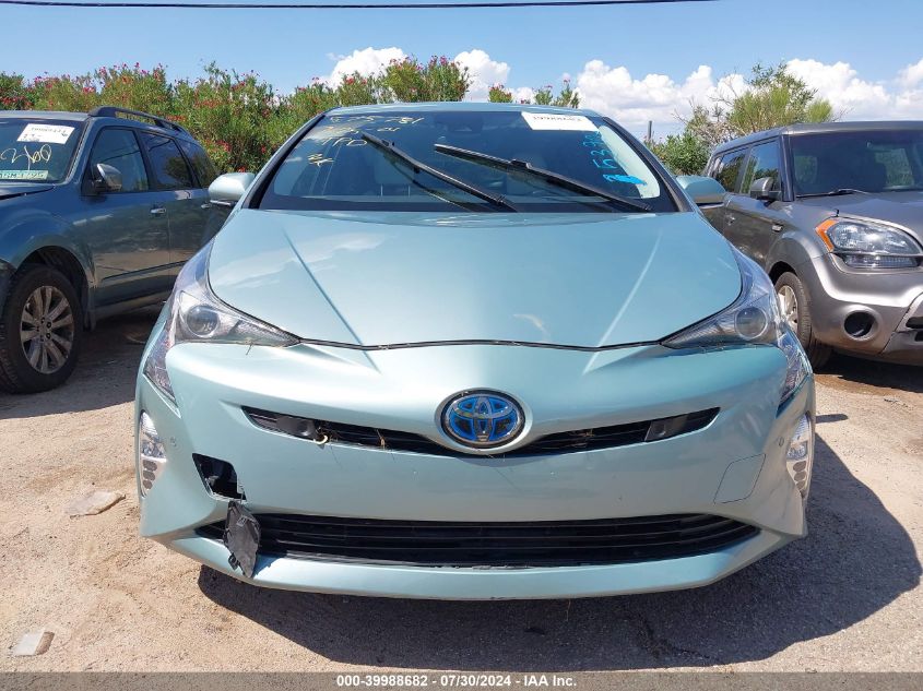 2017 Toyota Prius VIN: JTDKARFU6H3539074 Lot: 39988682