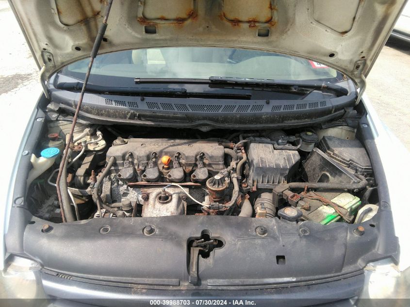 2007 Honda Civic Lx VIN: 2HGFG12647H539595 Lot: 39988703