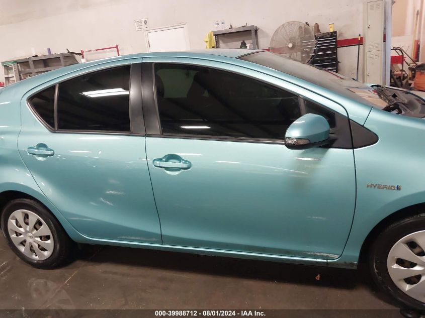 JTDKDTB34E1066302 2014 Toyota Prius C Two