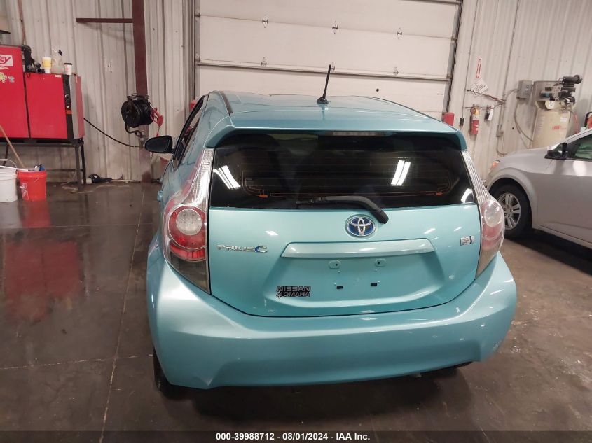 2014 Toyota Prius C Two VIN: JTDKDTB34E1066302 Lot: 39988712