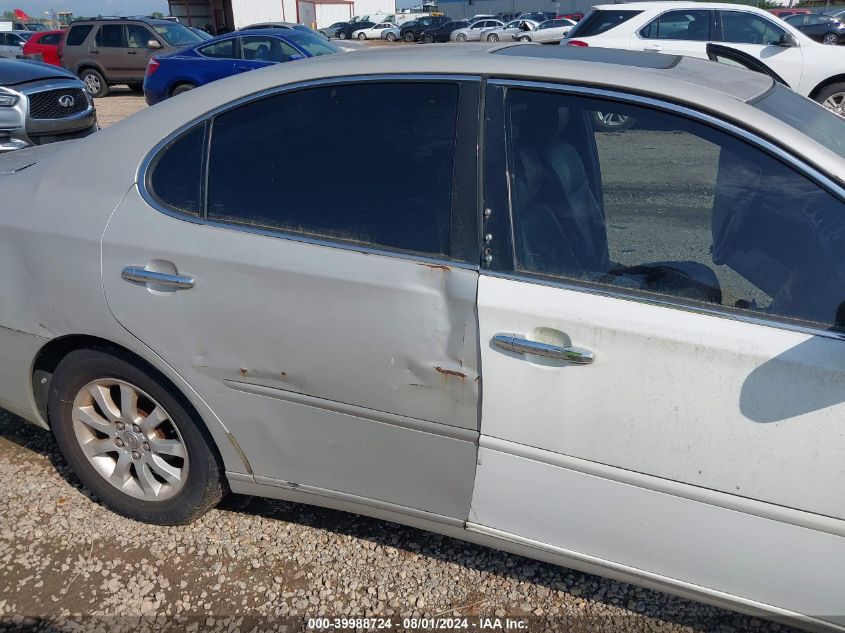 2003 Lexus Es 300 VIN: JTHBF30G036020058 Lot: 39988724