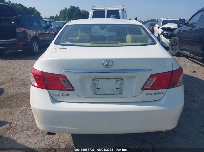 2007 Lexus Es 350 VIN: JTHBJ46GX72032033 Lot: 39988736