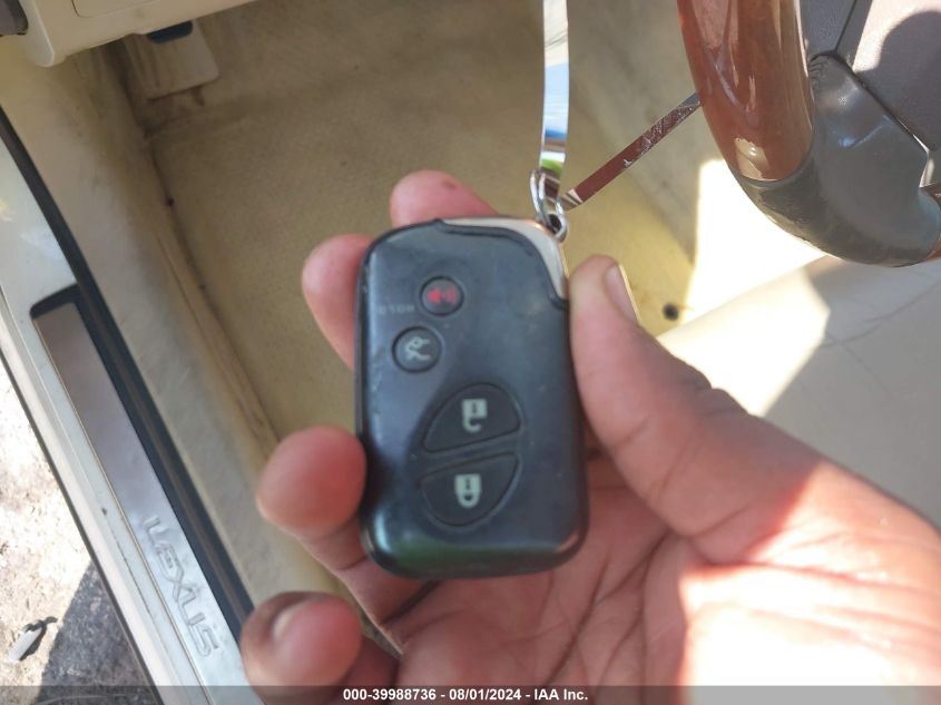 2007 Lexus Es 350 VIN: JTHBJ46GX72032033 Lot: 39988736