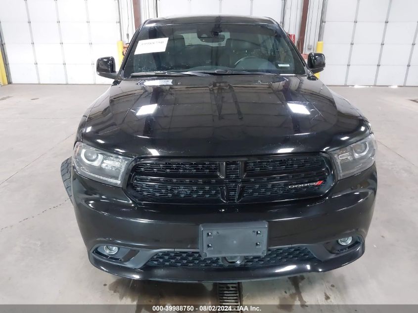 2017 Dodge Durango R/T Awd VIN: 1C4SDJCT6HC652723 Lot: 39988750