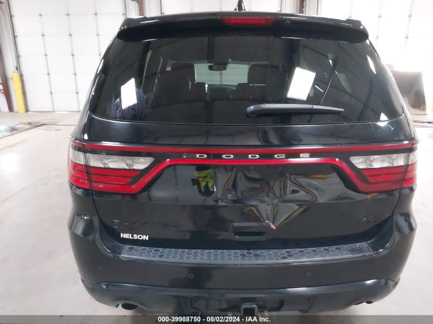 2017 Dodge Durango R/T Awd VIN: 1C4SDJCT6HC652723 Lot: 39988750