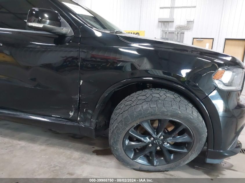 2017 Dodge Durango R/T Awd VIN: 1C4SDJCT6HC652723 Lot: 39988750