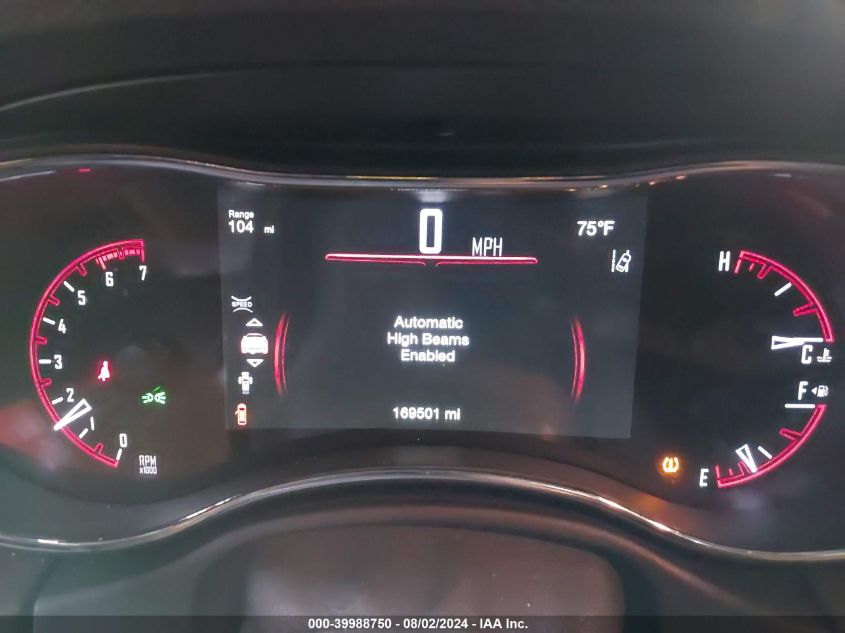 2017 Dodge Durango R/T Awd VIN: 1C4SDJCT6HC652723 Lot: 39988750