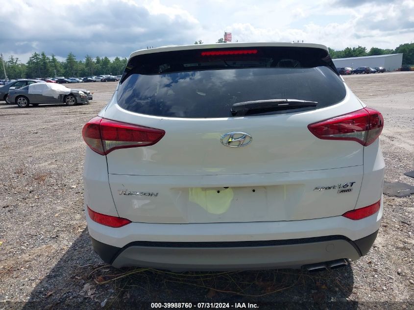 KM8J3CA25HU517985 2017 Hyundai Tucson Sport