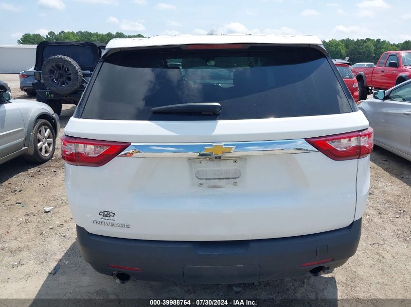 2020 Chevrolet Traverse Fwd Ls VIN: 1GNERFKW1LJ272336 Lot: 39988764