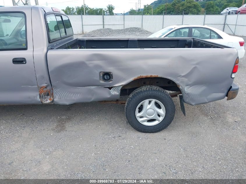 2000 Toyota Tundra VIN: 5TBJN3217YS101101 Lot: 39988783