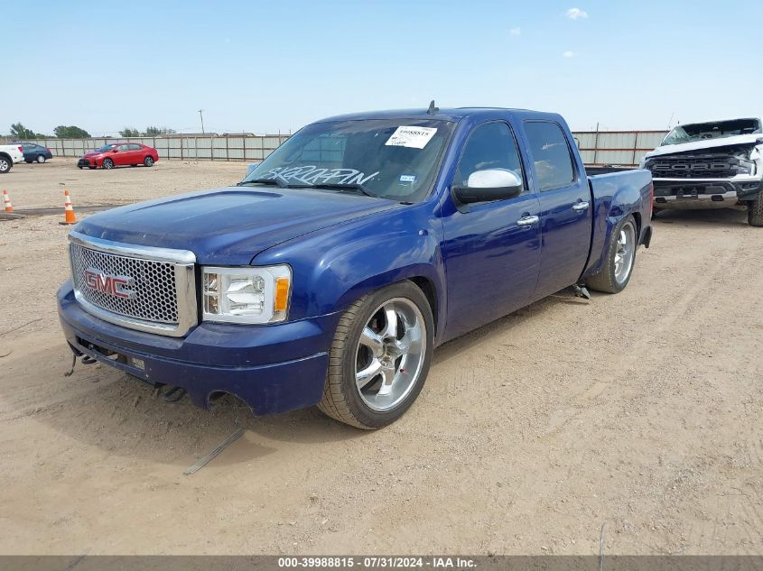 2013 GMC Sierra 1500 Denali VIN: 3GTP2XE23DG127757 Lot: 39988815