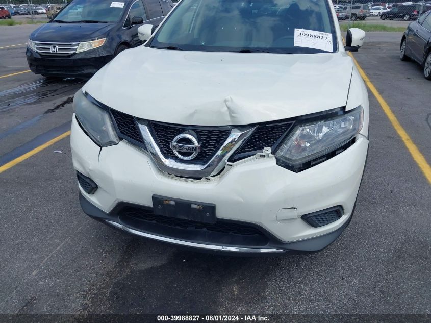 2014 Nissan Rogue Sv VIN: 5N1AT2MV4EC853256 Lot: 39988827