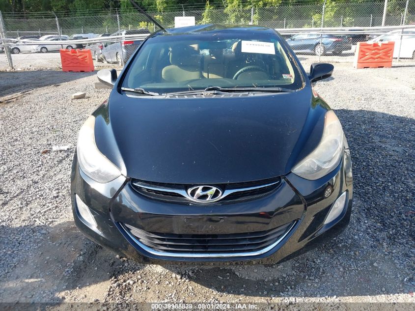 2012 Hyundai Elantra Gls/Limited VIN: 5NPDH4AE6CHJ45966 Lot: 39988838