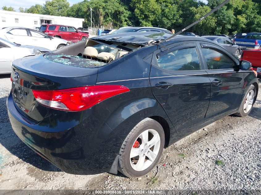 2012 Hyundai Elantra Gls/Limited VIN: 5NPDH4AE6CHJ45966 Lot: 39988838