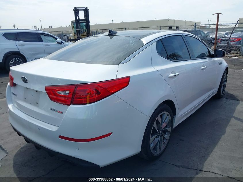 2015 KIA OPTIMA SX TURBO - 5XXGR4A60FG443402