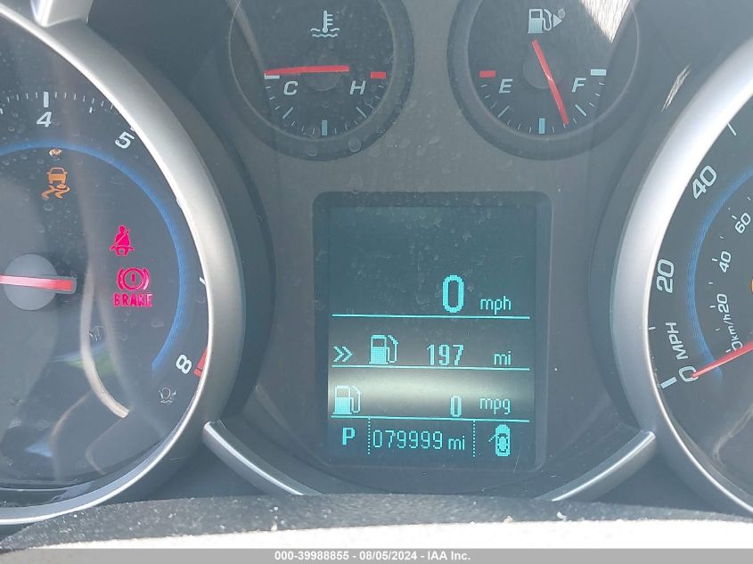 2012 Chevrolet Cruze Ls VIN: 1G1PC5SH1C7265469 Lot: 39988855