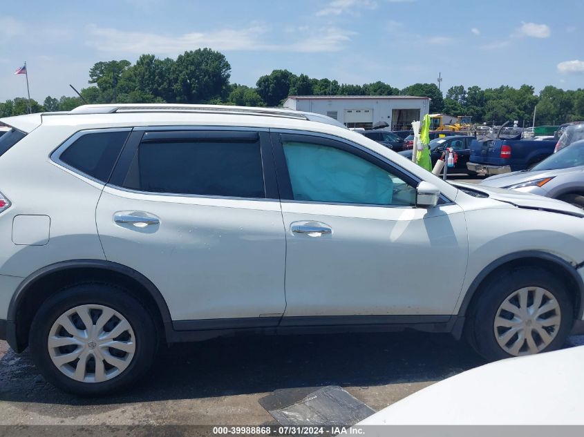 2016 Nissan Rogue S VIN: KNMAT2MV8GP644280 Lot: 39988868