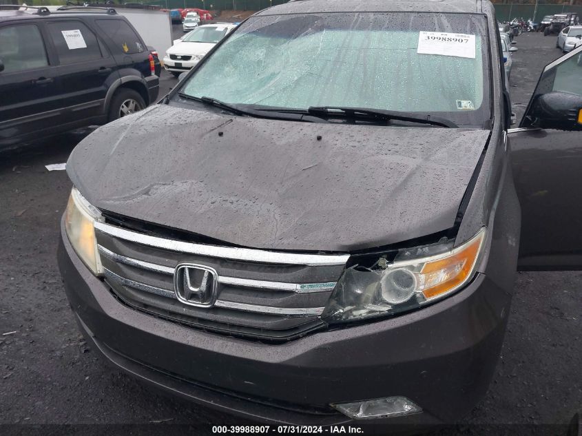 2012 Honda Odyssey Touring/Touring Elite VIN: 5FNRL5H90CB136259 Lot: 39988907