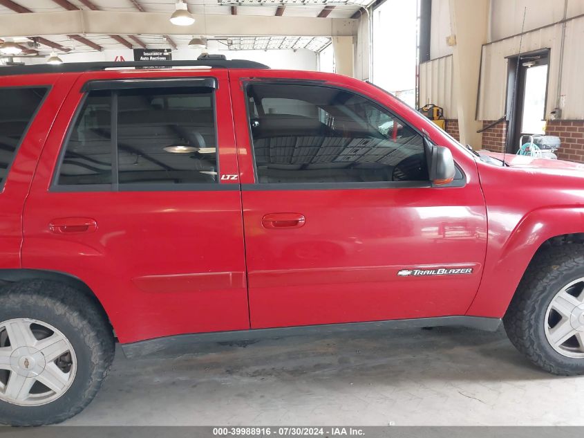 2002 Chevrolet Trailblazer Ltz VIN: 1GNDT13S422369986 Lot: 39988916