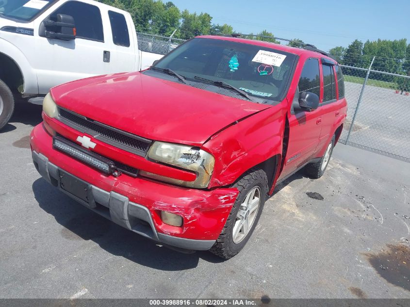 2002 Chevrolet Trailblazer Ltz VIN: 1GNDT13S422369986 Lot: 39988916