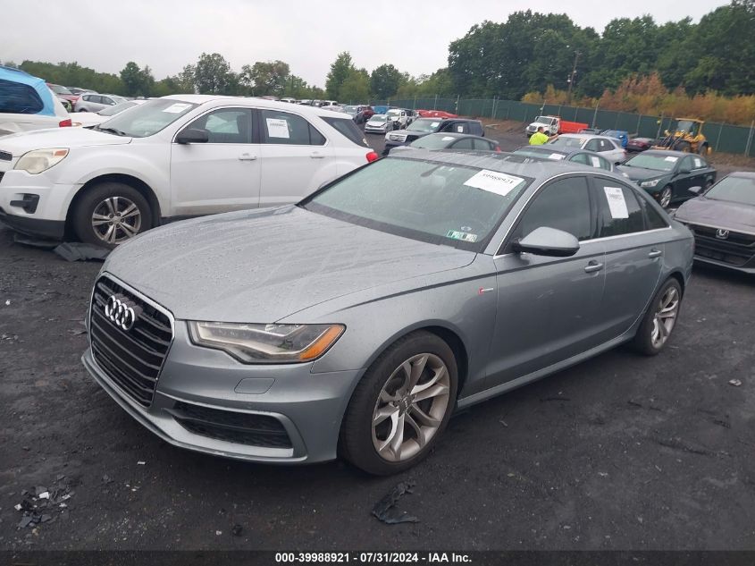 2012 Audi A6 VIN: WAUBGAFC9CN005536 Lot: 39988921