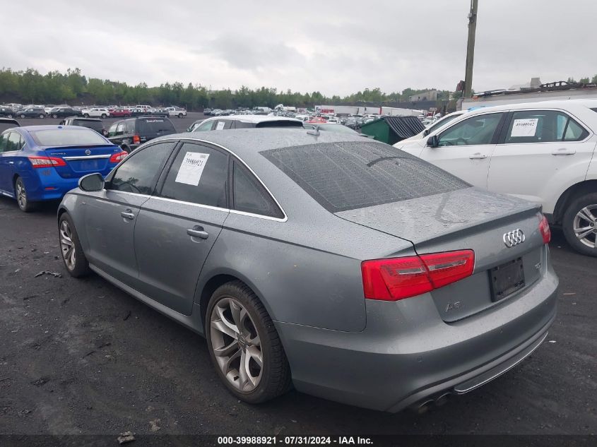 2012 Audi A6 VIN: WAUBGAFC9CN005536 Lot: 39988921