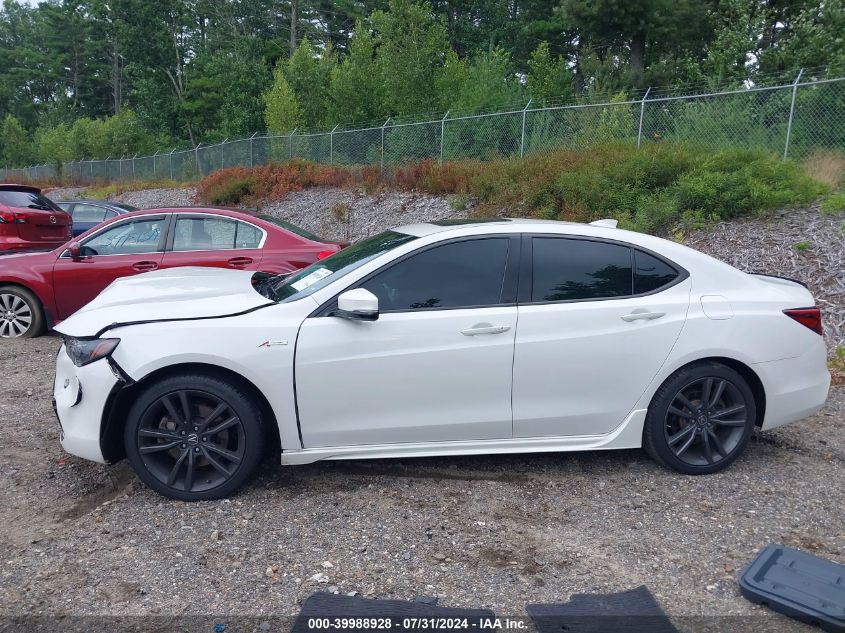 2019 Acura Tlx Tech A-Spec Pkgs VIN: 19UUB1F67KA005076 Lot: 39988928