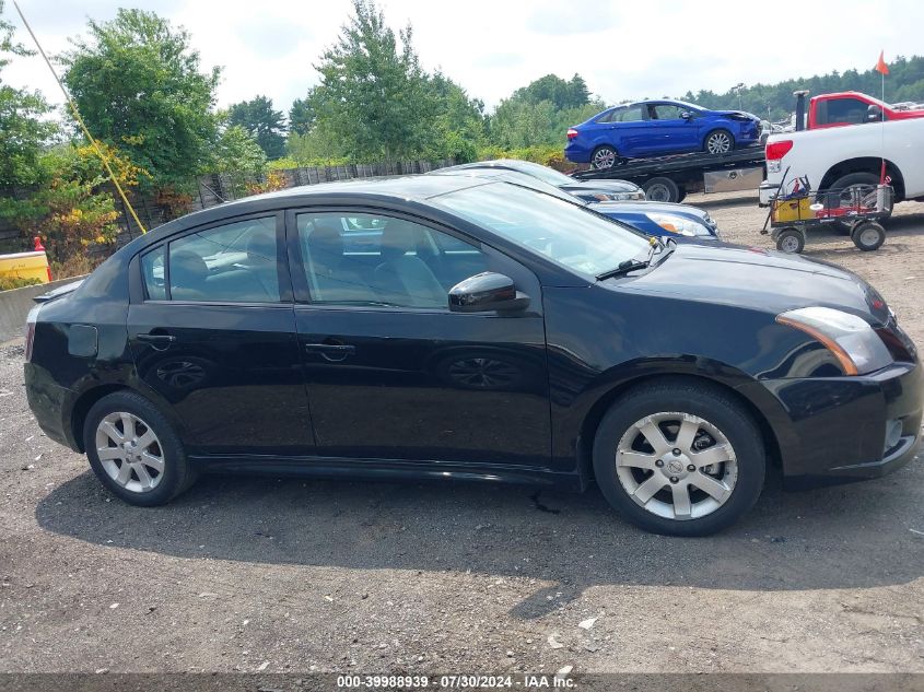 2011 Nissan Sentra 2.0Sr VIN: 3N1AB6AP2BL618877 Lot: 39988939