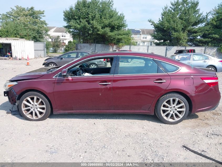 2013 Toyota Avalon Premium/Touring/Limited VIN: 4T1BK1EB8DU069693 Lot: 39988950