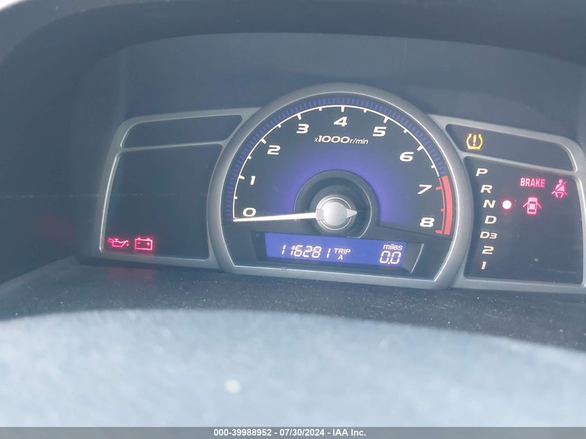 2009 Honda Civic Ex VIN: 2HGFA16869H505822 Lot: 39988952