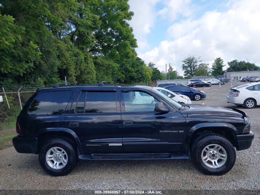 2001 Dodge Durango VIN: 1B4HS28N31F586150 Lot: 39988967