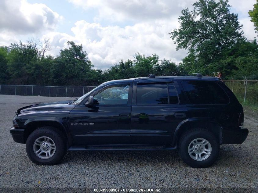 2001 Dodge Durango VIN: 1B4HS28N31F586150 Lot: 39988967