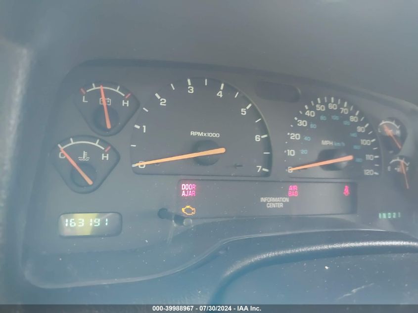 2001 Dodge Durango VIN: 1B4HS28N31F586150 Lot: 39988967