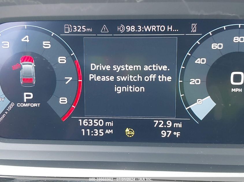 WAUGUDGY6PA097485 2023 Audi A3 Premium 40 Tfsi Quattro S Tronic