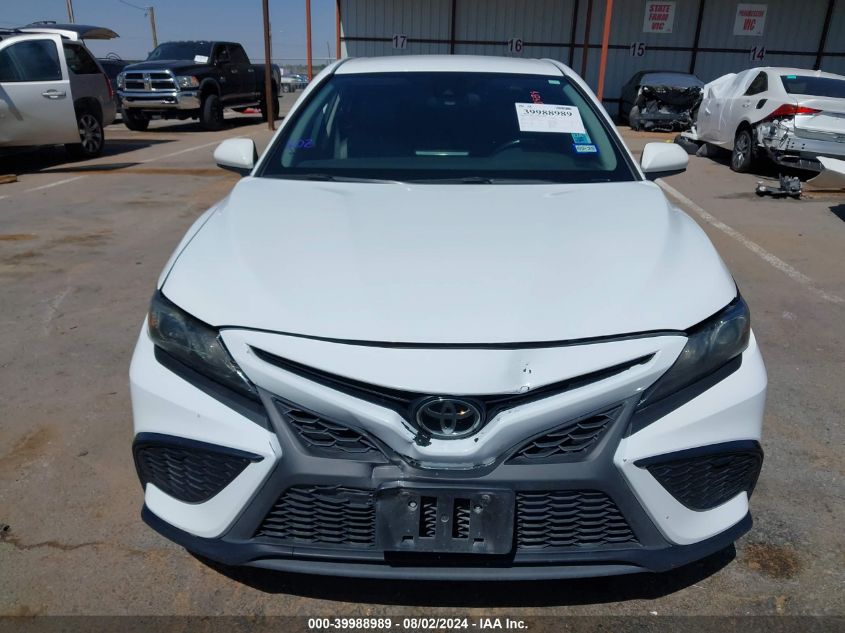 2021 Toyota Camry Se VIN: 4T1G11AK6MU546751 Lot: 39988989