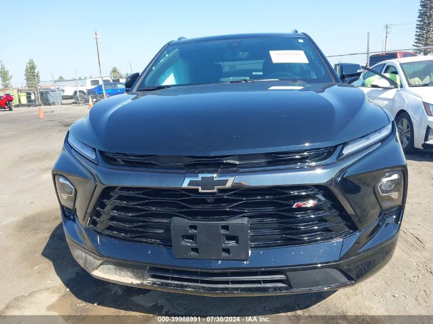 2024 Chevrolet Blazer Awd Rs VIN: 3GNKBKRS6RS171920 Lot: 39988991