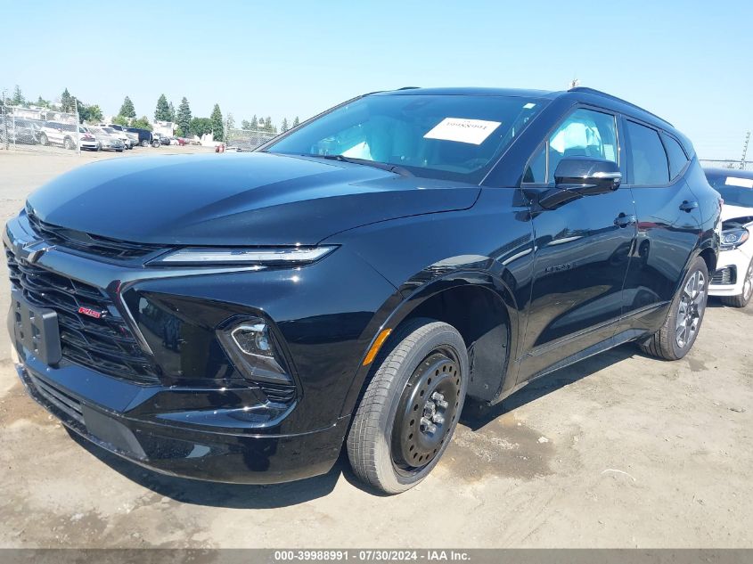 2024 Chevrolet Blazer Awd Rs VIN: 3GNKBKRS6RS171920 Lot: 39988991