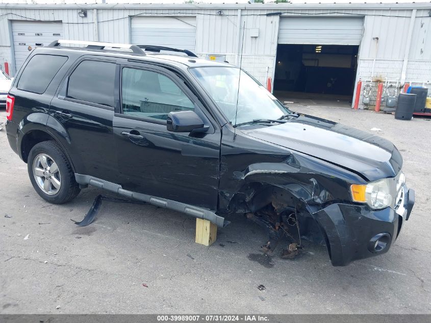 2011 Ford Escape Limited VIN: 1FMCU9E78BKA18650 Lot: 39989007