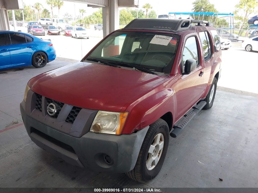 2006 Nissan Xterra Off Road/S/Se VIN: 5N1AN08U46C521609 Lot: 39989016