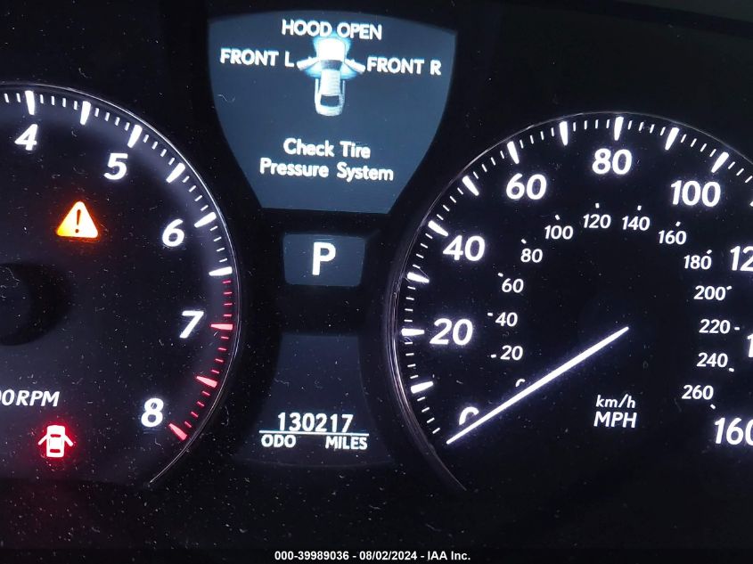 2008 Lexus Ls 460 VIN: JTHBL46F085068248 Lot: 39989036