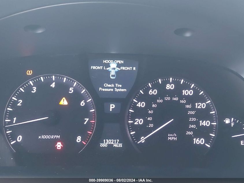 2008 Lexus Ls 460 VIN: JTHBL46F085068248 Lot: 39989036