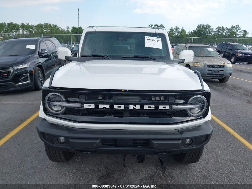 2023 Ford Bronco Outer Banks VIN: 1FMEE5BP0PLB50841 Lot: 39989047