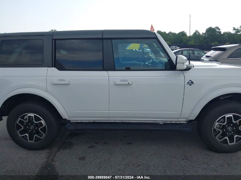 2023 Ford Bronco Outer Banks VIN: 1FMEE5BP0PLB50841 Lot: 39989047