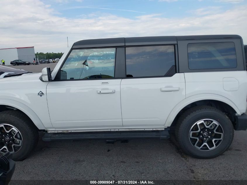 2023 Ford Bronco Outer Banks VIN: 1FMEE5BP0PLB50841 Lot: 39989047